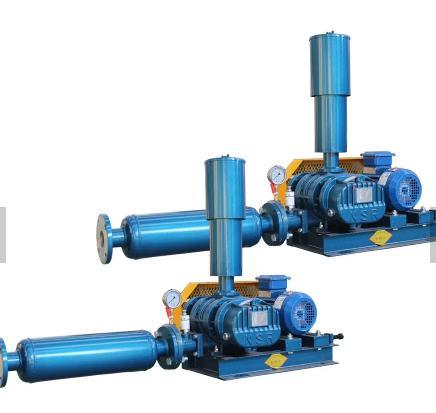 0.75kw-5.5kw ʻEkolu Lobes V-Belt Roots Blower