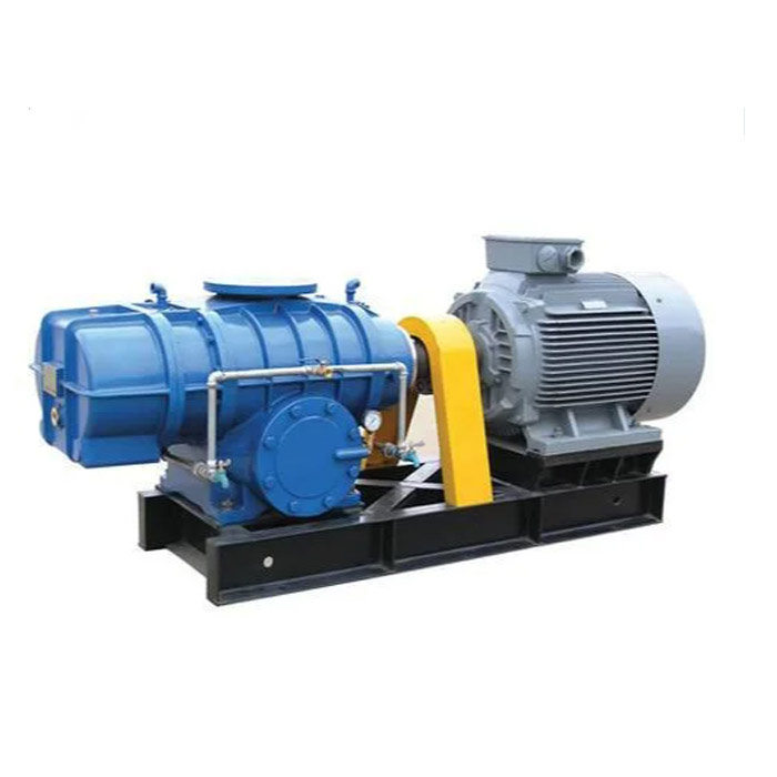 2.2kw-11kw Hoʻopili pololei ʻekolu Lobes Roots Blower